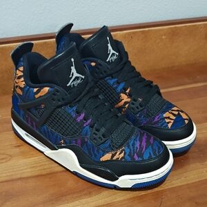 Jordan 4 Retro 'Black Rush Violet' (GS)